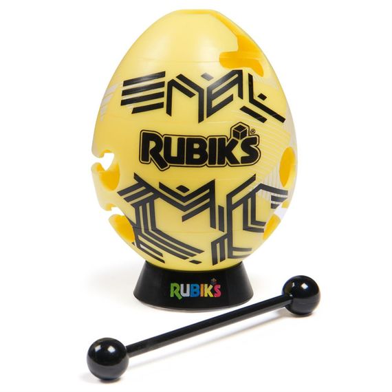 Развивающая Головоломка Смарт-яйцо Rubik's 6071681(Yellow) палочка, подставка | Зображення 1