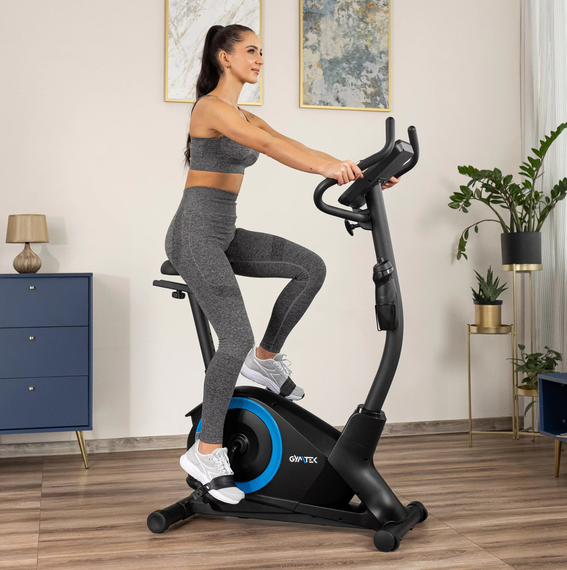 Велотренажер Gymtek XB3000 електромагнітний синій | Зображення 9