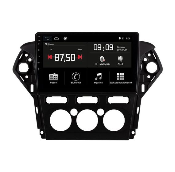 Штатная магнитола Torssen Ford Mondeo 11+13 black F9332 4G Carplay DSP