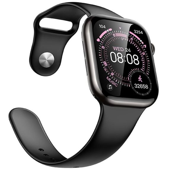 Смарт-часы Hoco Y42 Smart sports watch (call version) Black | Зображення 1