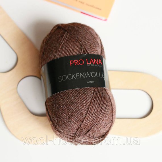 Шкарпеткова пряжа Pro Lana Sockenwolle Uni, 411