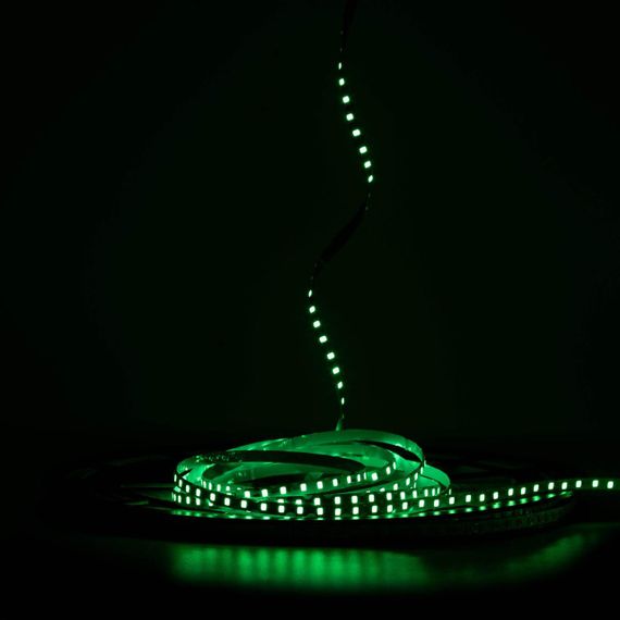 Світлодіодна LED стрічка PROLUM™ 24V IP20 2835\120 6ММ S-TYPE Series "S" Зелений | Зображення 1