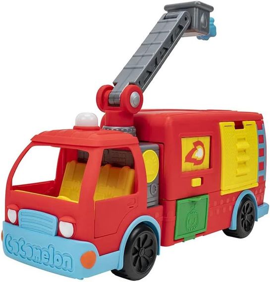 Игровой набор CoComelon Feature Vehicle Пожарная машина-трансформер с аксессуарами CMW0220 | Зображення 3