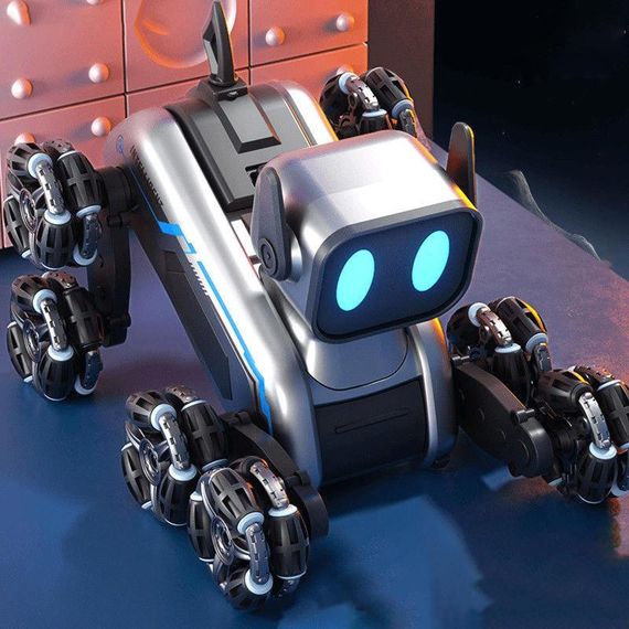 Інтерактивна іграшка Собака-Робот SHT 2950-1 (2 charger battery) Silver | Зображення 3