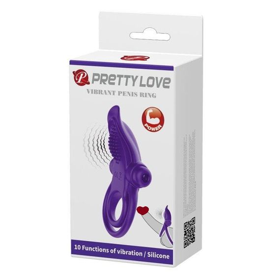 Кільце ерекційне серії Pretty Love "Vibrant penis ring" BI-210203-1 sexstyle