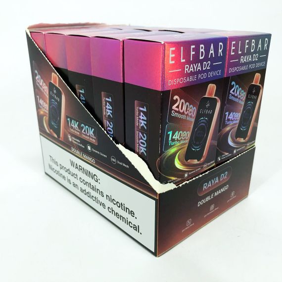 ELF BAR RAYA D2 20000 смак Манго (Double Mango) | Зображення 2