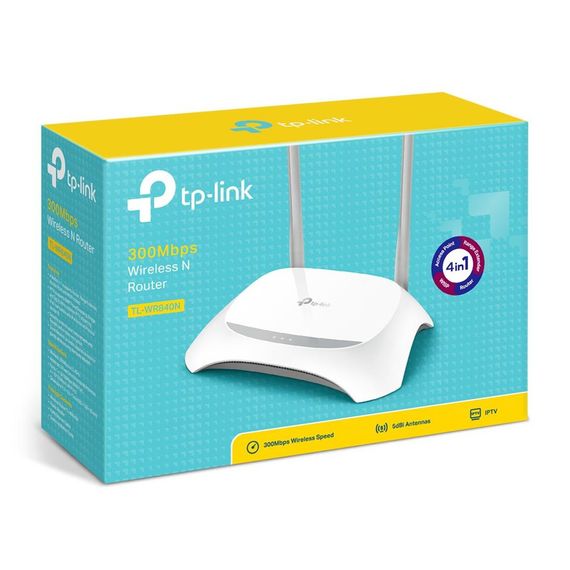 Бездротовий маршрутизатор TP-Link TL-WR840N | Зображення 1