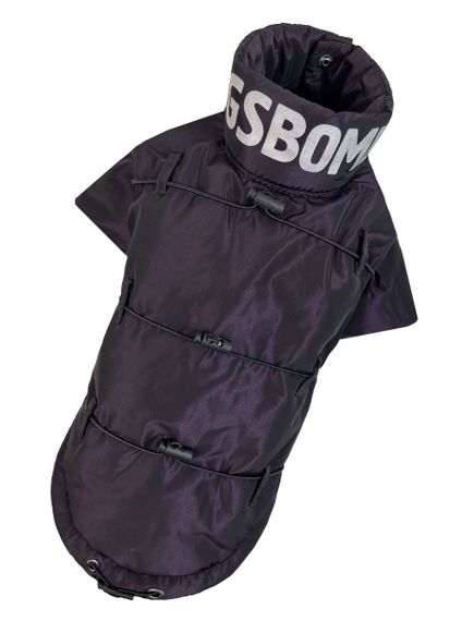 Куртка з фіксаторами фіолетова K-76