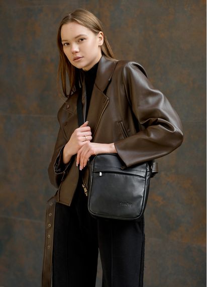 Сумка жіноча Sambag Makros чорна 70230101 | Зображення 4