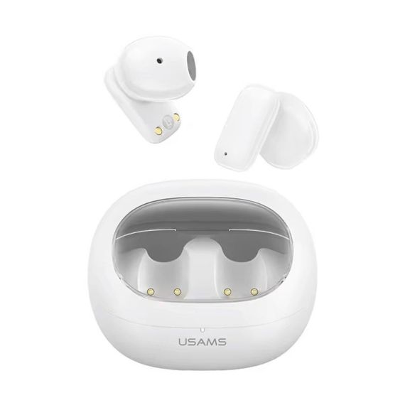 Бездротові навушники Usams US-TD22 TWS Earbuds - TD Series BT5.3 white | Зображення 5