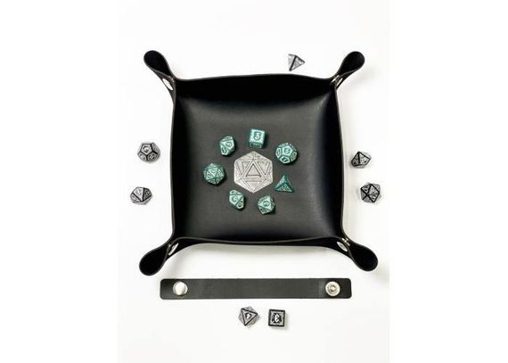 Лоток для кубиков D20 (чёрный) (Dice tray D20 black) | Зображення 6