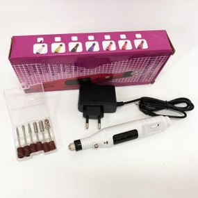 Ручний фрезер для нігтів SmartUs CBM-033 для манікюру та педикюру в домашніх умовах. NP-930 Колір: білий