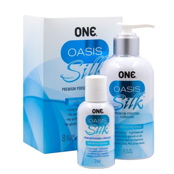 Лубрикант гібридний ONE Oasis Silk, 59 мл Sex Aura | Зображення 1