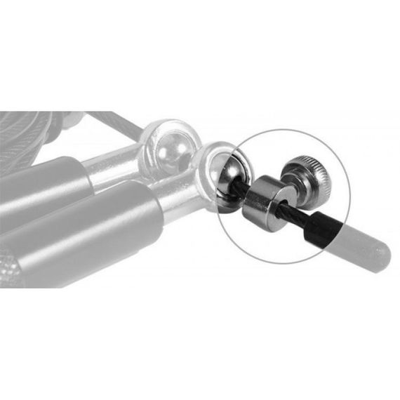 Скакалка швидкісна 4yourhealth Jump Rope Premium 3м металева на підшипниках 6863 Рожева | Зображення 8