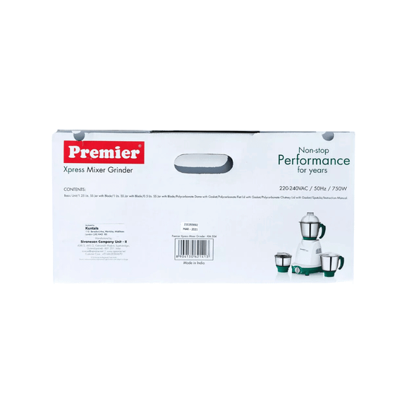 Міксер подрібнювач для бобових, спецій, горіхів Xpress Grinder 750 Вт Premier 8901365100134 | Зображення 3