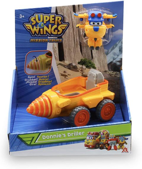 Ігровий набір Super Wings Donnie's Driller, Бурильний автомобіль Донні (EU730843) | Зображення 5