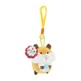 Мягкая игрушка-брелок "Хомячок" PLC25003-4, 8х5х11 см