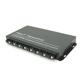 Коммутатор UPLINK UFS CK-880IS8F2E Fiber Switch 8Fiber 100Mbps + 2 1000M RJ45