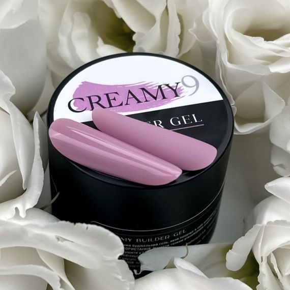Гель для нарощення нігтів Crooz Creamy gel 09 (лілово-рожевий) 15мл | Зображення 2