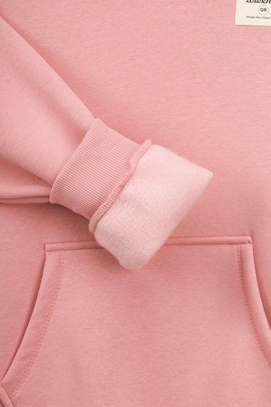 Костюм худі+штани для дівчинки Benini 241187 140 см Рожевий shop (2000990795007) | Зображення 3