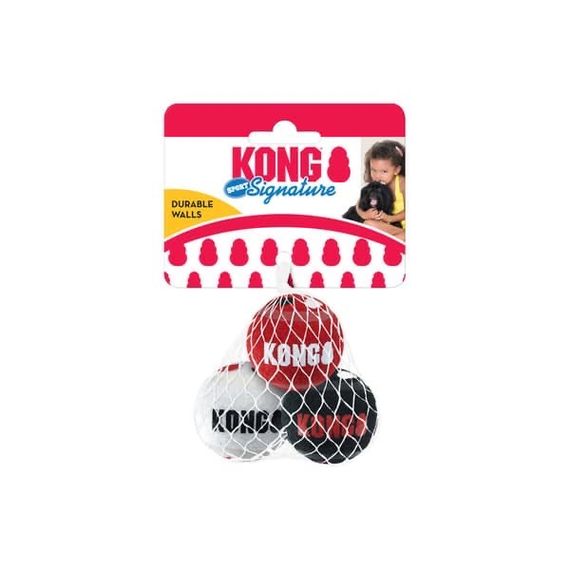 Набор игрушек для собак Kong Signature Sport Balls, 3 шт, 5 см