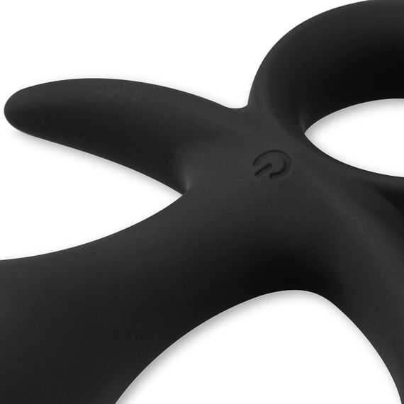 Анальна пробка з вібрацією Butt Buzzer чорна sexstyle | Зображення 3