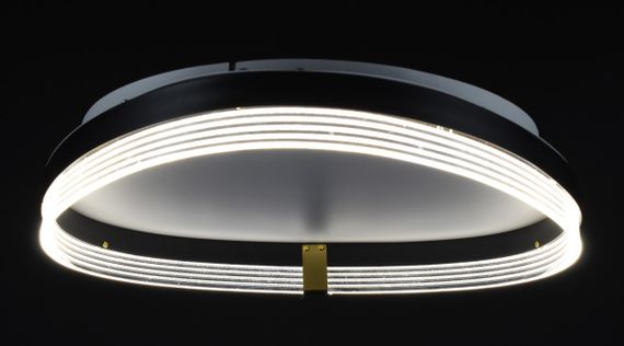 Люстра світлодіодна стельова LED світильник для квартири на стелю лед 27890 Білий 8х48х48 см. | Зображення 9