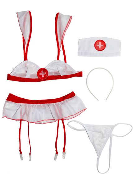 Ігровий костюм Медсестра Babydoll 46 M/L 7005 | Зображення 5