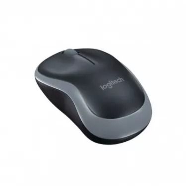 Беспроводная оптическая эргономичная мышь Logitech M185 черная (00000018378) | Зображення 2
