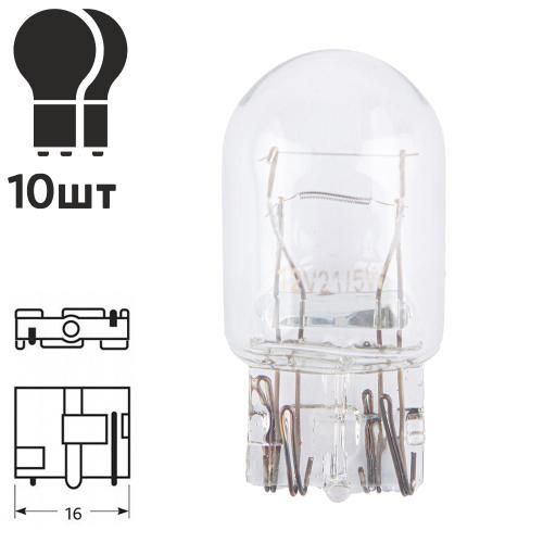 Лампа PULSO/габаритна T20/W3x16q/W21/5W 12В/21/5Вт clear/2 конт