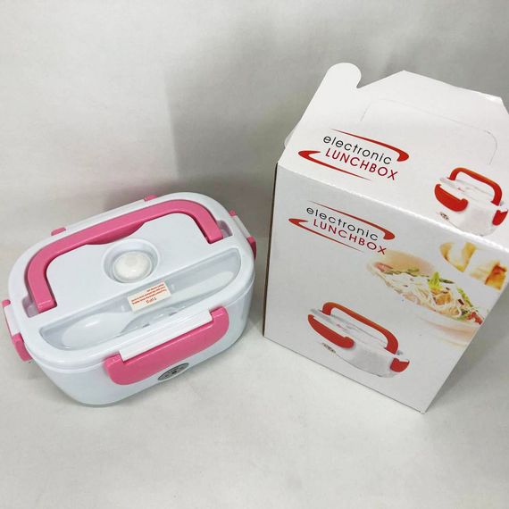 Ланч бокс електричний із підігрівом Lunch Heater 220 V Pro, ланч бокс від мережі. Колір: рожевий | Зображення 8