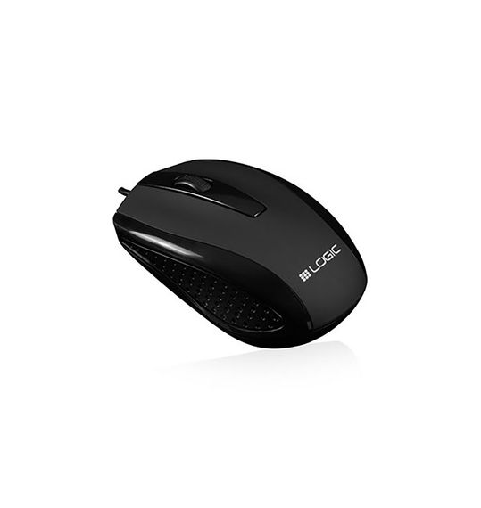 Мишка  LogicConcept LM-31, бездротова, 1200dpi, 3кн., USB, чорна | Зображення 1