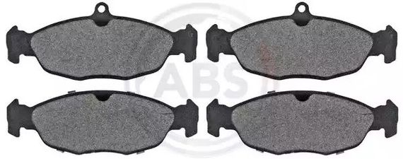 Колодки передні гальмівні Combo/Corsa -01/Astra/Vectra -96/Lanos, ABS (36771) | Зображення 2