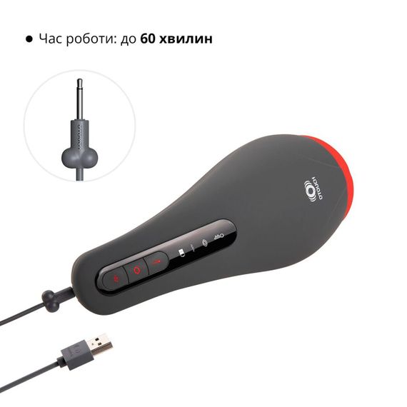 Мастурбатор Otouch AIRTURN 2, 6 режимів вібрації, 5 режимів всмоктування, 2 рівні підігріву Sex Aura | Зображення 6