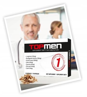 Пігулки для потенції TOPMEN, 10 шт | Зображення 1