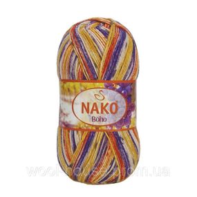 Шкарпеткова пряжа Nako Boho Concept, 32842