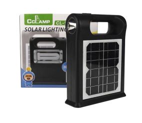 Портативна вбудована сонячна панель Cclamp CL-12, ліхтар із додатковими світлодіодними лампами та бічними лампами