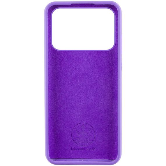 Чохол Silicone Cover Lakshmi (AAA) для Xiaomi Poco X6 Pro Фіолетовий / Amethyst | Зображення 2