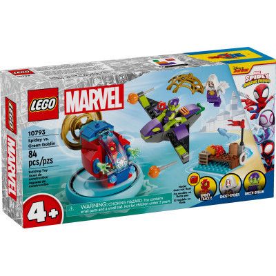Конструктор LEGO Spidey Паук против Зеленого гоблина 84 детали (10793)