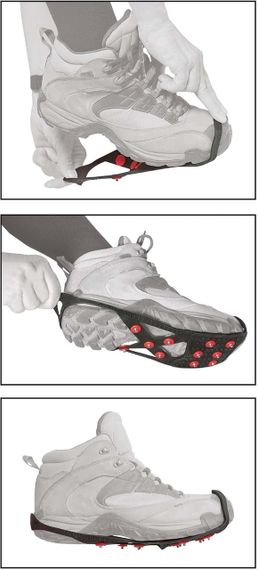 Льодоходи — шипи на взуття від ожеледи та снігу розмір XL (43 — 45) | Зображення 1