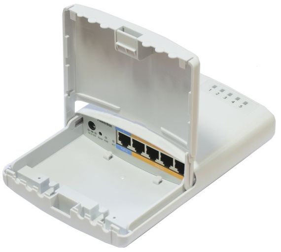 MikroTiK Маршрутизатор PowerBOX (RB750P-PBr2) | Зображення 1