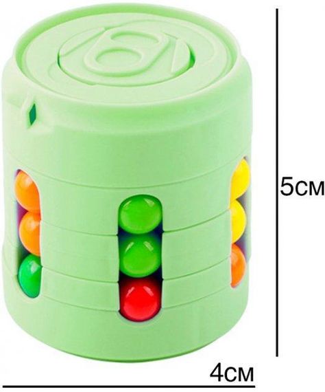Головоломка антистресс для детей банка Cans Spinner Cube (DD1808-25) | Зображення 3