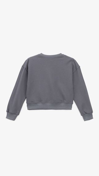 Костюм толстовка+штани для дівчинки Dinomin 2508 128 см Сірий shop (2000999464157) | Зображення 3