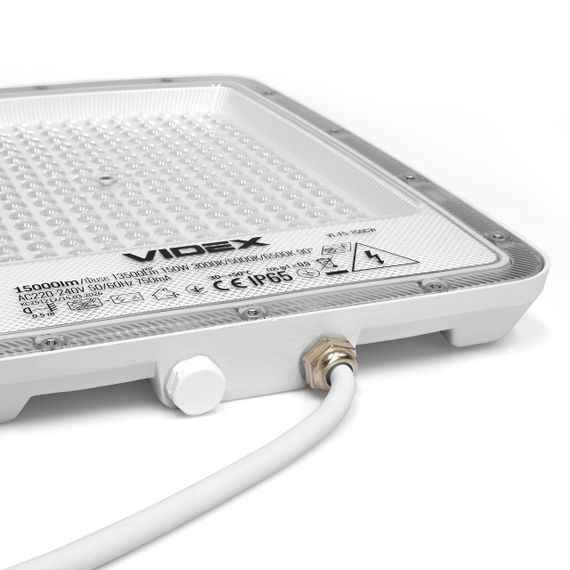 Світлодіодний прожектор VIDEX F5 150W 3000-5000-6500K 230V White (VL-F5-150CW) | Зображення 8