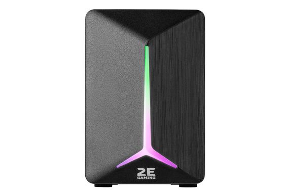 Акустическая система 2E GAMING Speakers SG300 2.0 RGB 3.5mm Black (2E-SG300B) | Зображення 2