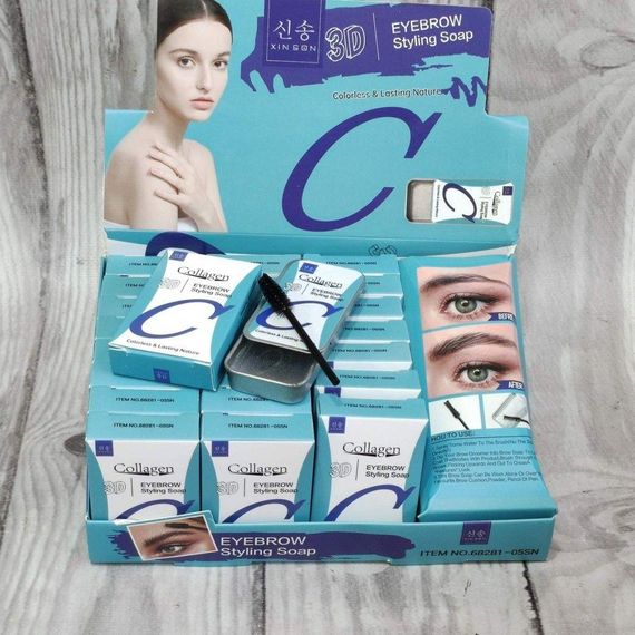 Мило для фіксації брів Collagen 3D | Зображення 2