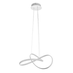 Светильник потолочный подвесной светодиодный для спальни BL-454S/45W WH