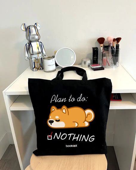 Екошопер Букопт BK4061 Plan to do: NOTHING чорний | Зображення 7