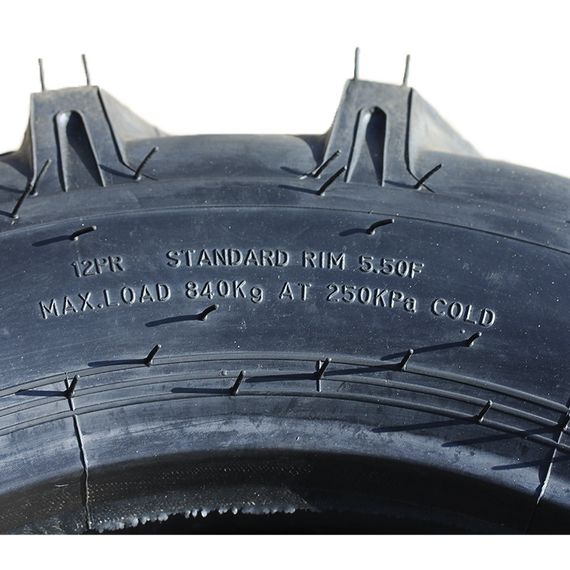 Покришка з камерою 7.50*20 ТАТА 12PR (мінітрактор) 21,10 кг | Зображення 4