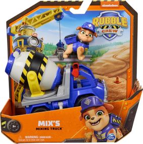 Щенячий патруль Крепыш и команда Бетономешалка Микс Оригинал Paw Patrol Rubble & Crew Mix’s Cement Mixer